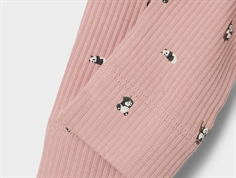 Name It pale mauve panda leggings